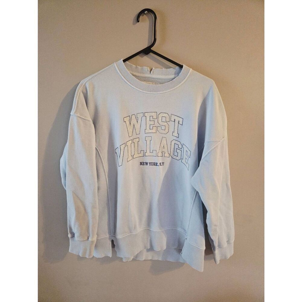 Aerie The Chill Crew Oversized Sweatshirt West Village